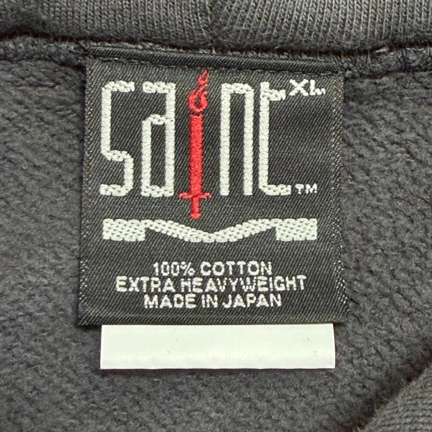 SAINT Mxxxxxx HOODIE/ANARCHY/BLK Mirror reverse SAINT hooded sweatshirt/ANARCHY barrage virgin hoodie S-XL Assute dyeing, heavy washing and water fading, multi-bit wormhole destruction treatment, genuine plate opening and mold opening, the difference is shown in the picture to make the product! Authentic level printing process, correct main mark/wash mark ⚠️Note: This model does not have the little angel mark
